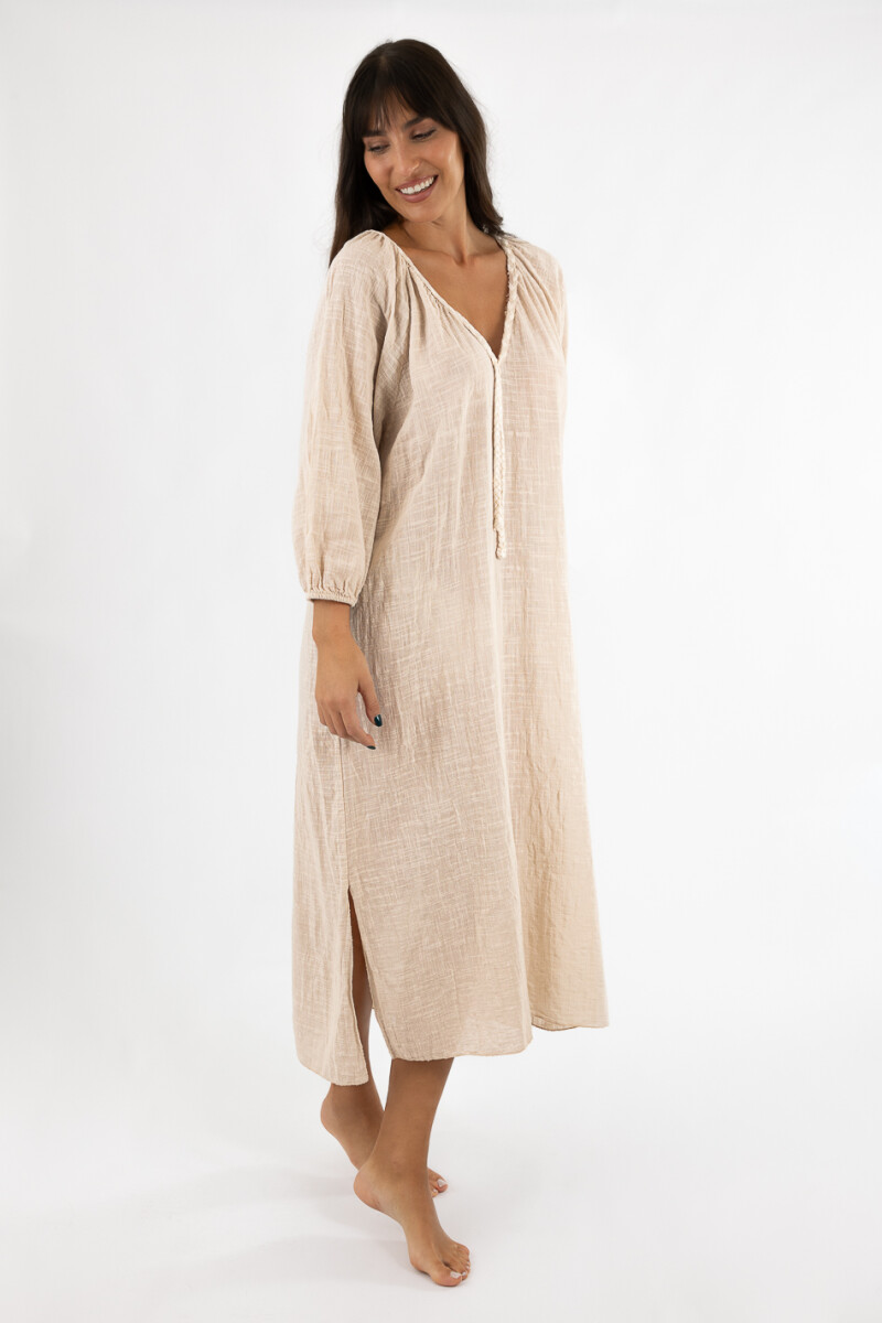 Bluson largo toscana Beige