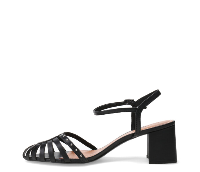 Sandalias de Mujer Miss Carol con Taco Negro