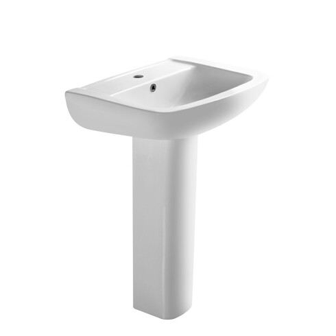 PEDESTAL PARA LAVATORIO MALAWI BLANCO BRILLO LOZA SANITARIA 000