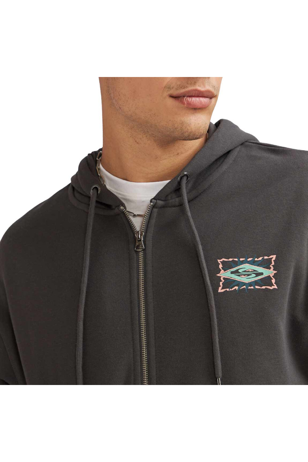 Quiksilver Campera STARFISH Hombre - Plomo Plomo