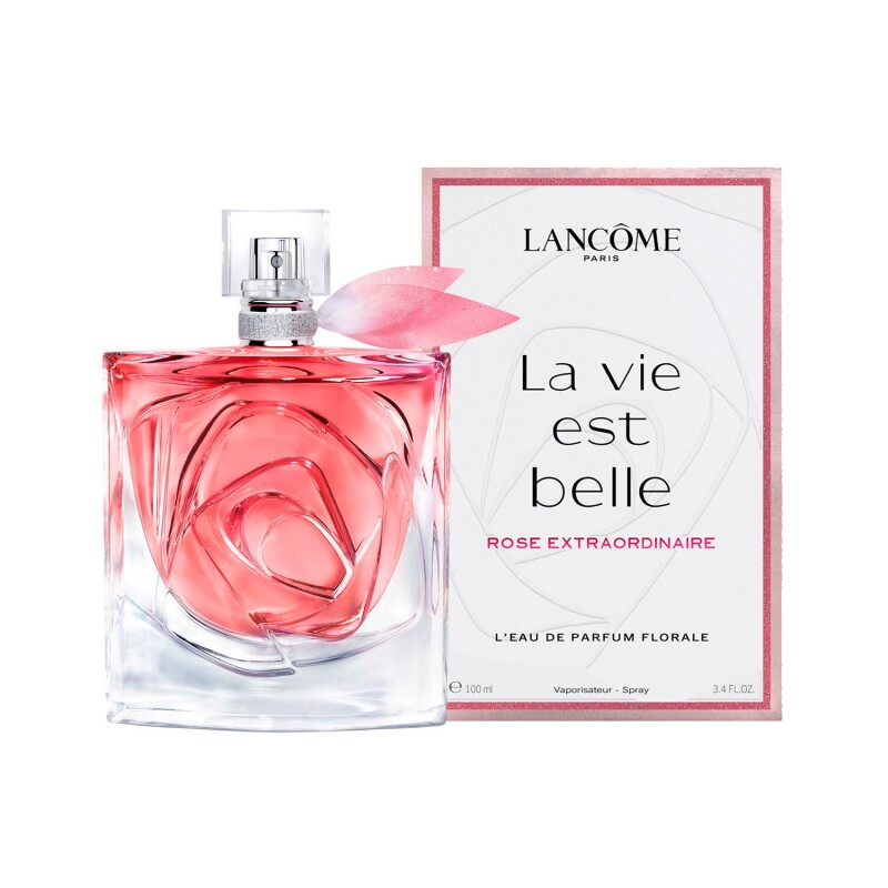 Perfume Lancôme La Vie Est Belle Rose Extraordinaire EDP 100ml Para Mujer Aroma Floral Perfume Lancôme La Vie Est Belle Rose Extraordinaire EDP 100ml Para Mujer Aroma Floral