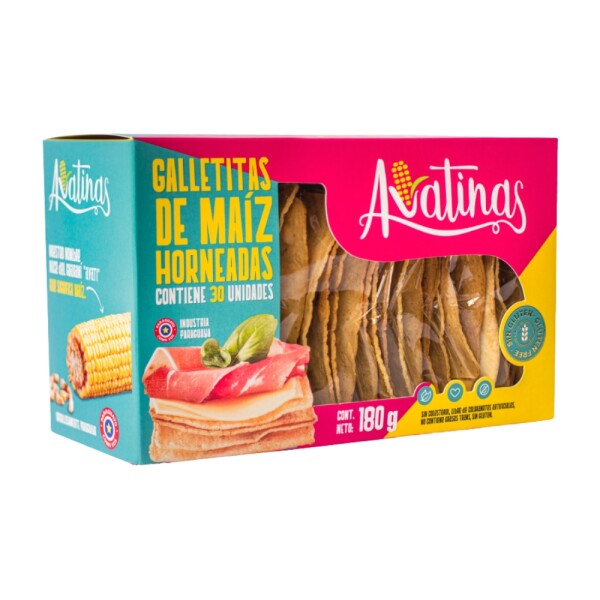 Avatinas Galletitas De Maiz 180g Avatinas Galletitas De Maiz 180g