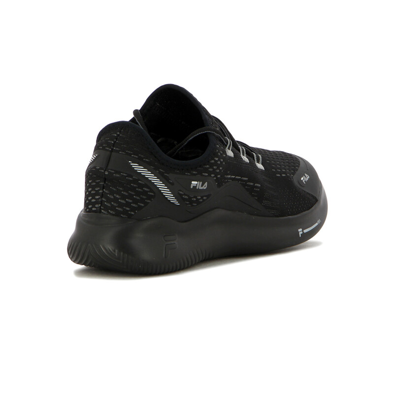 Fila Running Masculino Intruder Negro/plata/cinza Negro-plata