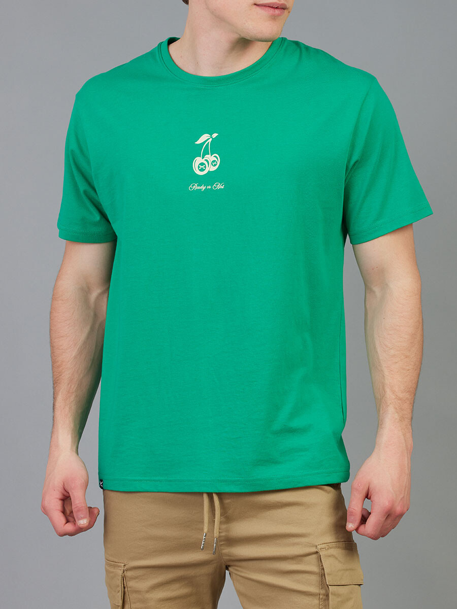 T-SHIRT CHERIX DIXIE - Verde 