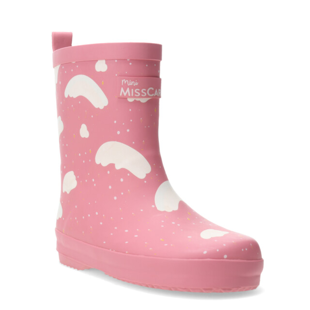 Bota de Niña MINI Miss Carol SHEPP de lluvia con dibujos Rosado