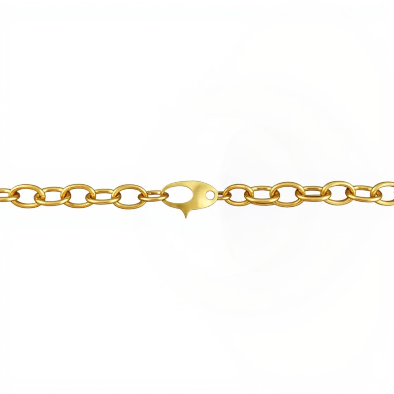 Cadena oro Rolo Oval-Oro bajo -Sin Piedra-CD8023 sinpiedra