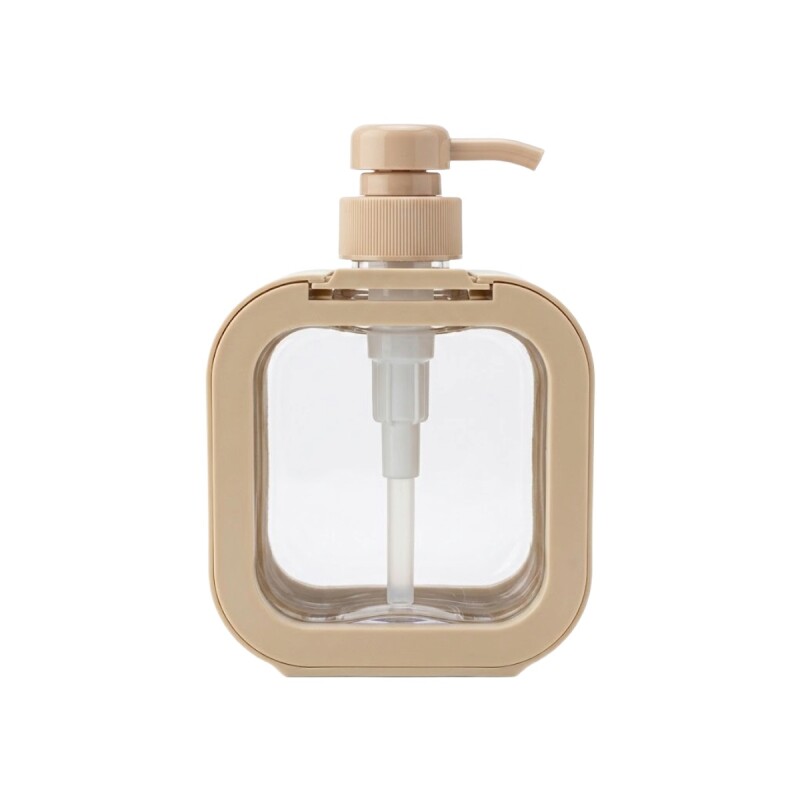 DISPENSADOR PLAST BEIGE 300ML P/JABON Unica