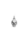 CHARM DE ALEACIÓN DE METALES BAÑADOS EN PLATA DE LEY EN FORMA DE CALAVERA Charm
