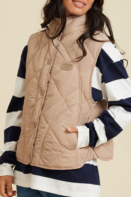 CHALECO JIZU RUSTY Marrón Claro