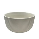 BOWL DE PORCELANA CON RANURAS • 13cm BOWL DE PORCELANA CON RANURAS • 13cm