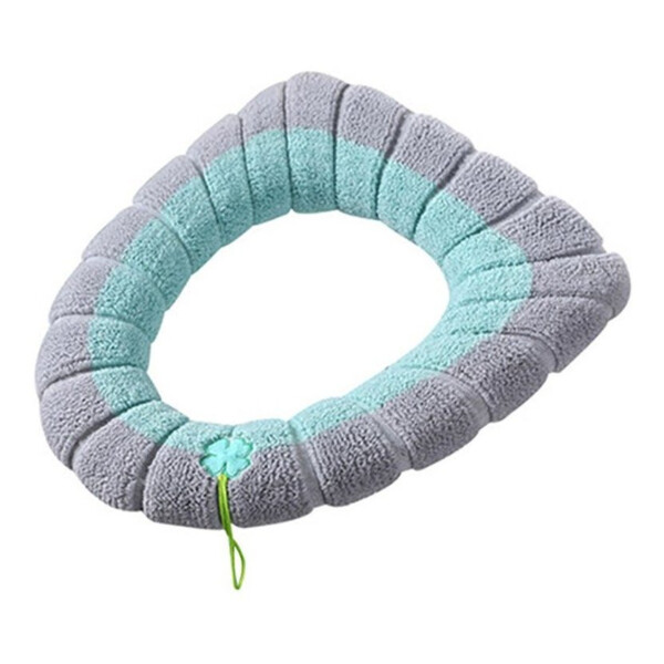 Protector Cubre Tapa Inodoro Water Frio Asiento Comodo Variante color VERDE
