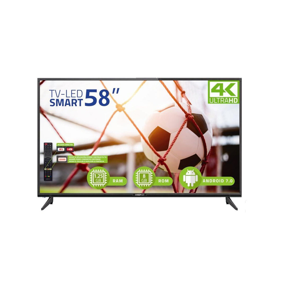 TV Led Smart Xion 58'' 