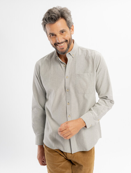Camisa m/l oxford lisa oliva