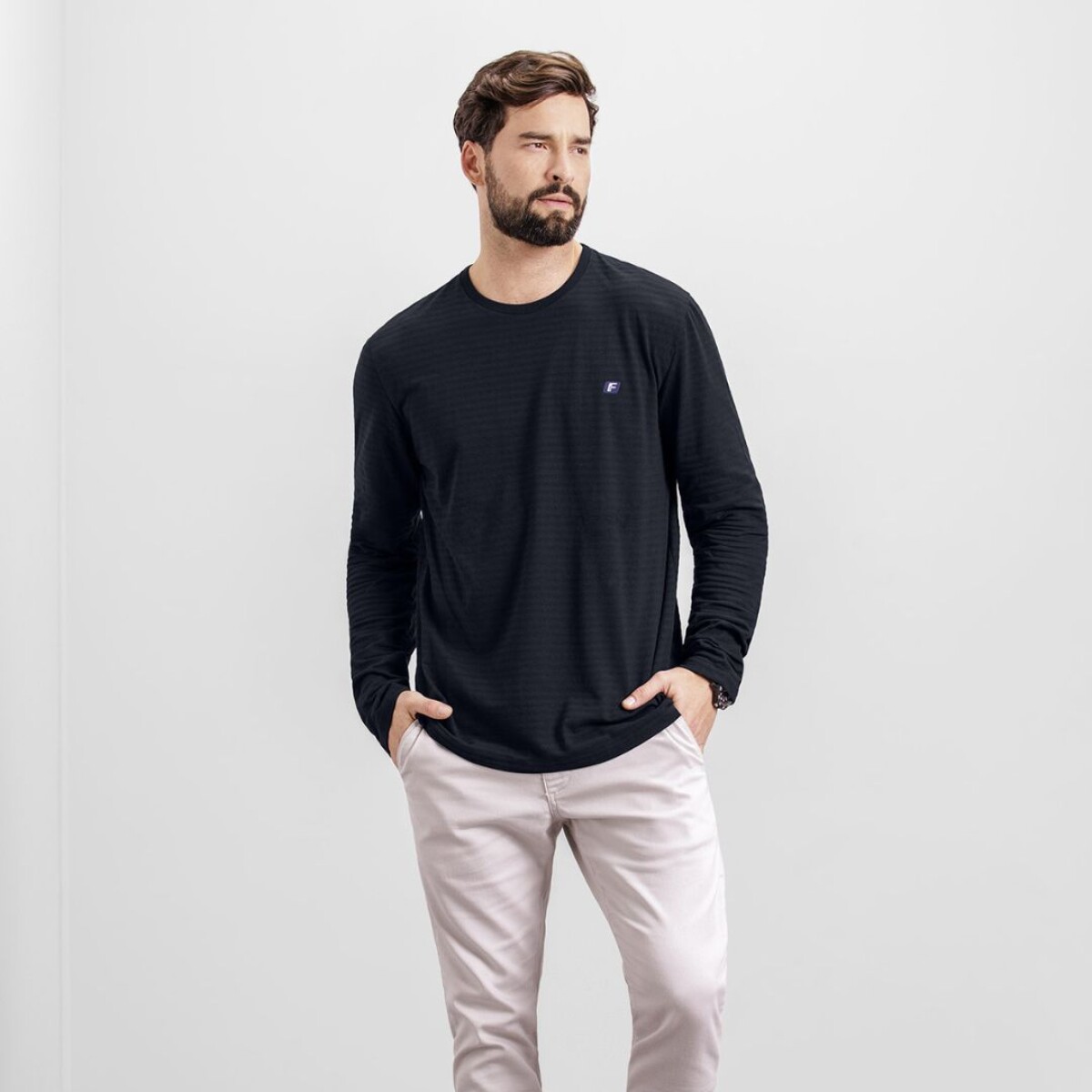 Remera San Francisco - Negro 