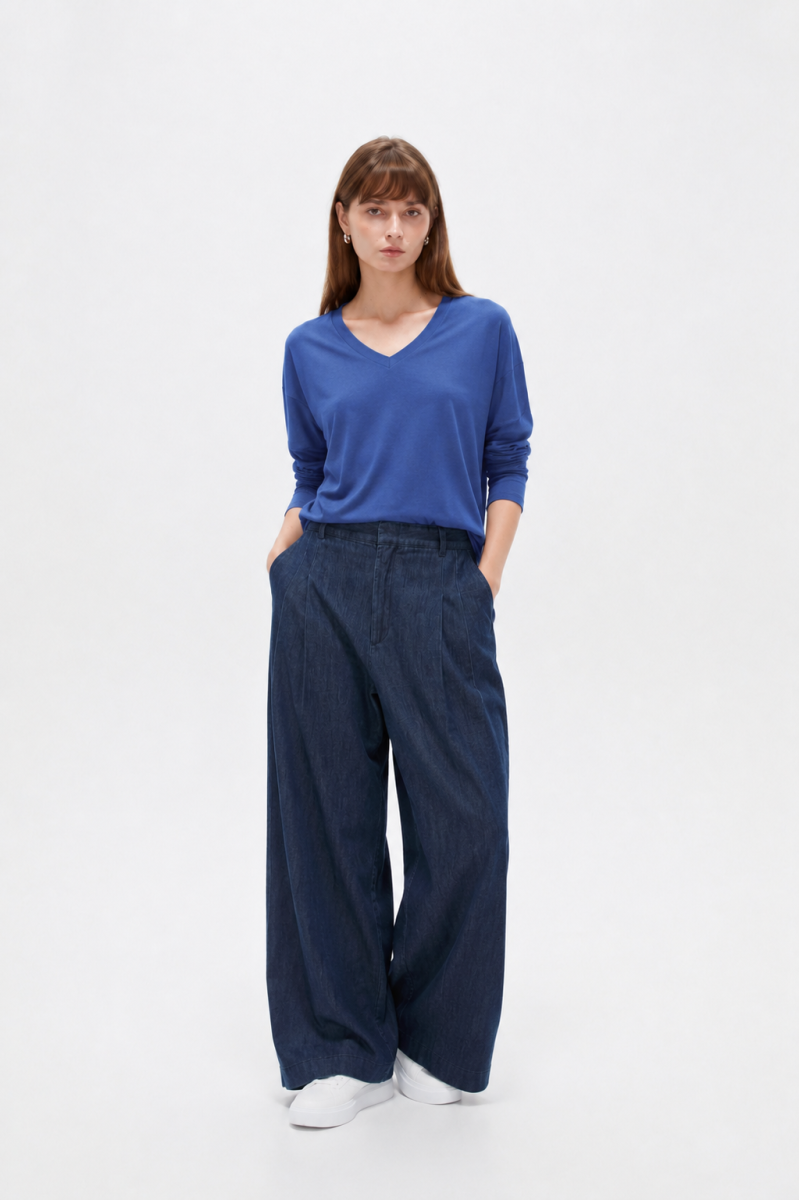Remera Linie - Azul Oscuro 
