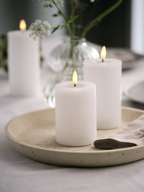 Vela LED EIDE 3 piezas con control Vela LED EIDE 3 piezas con control