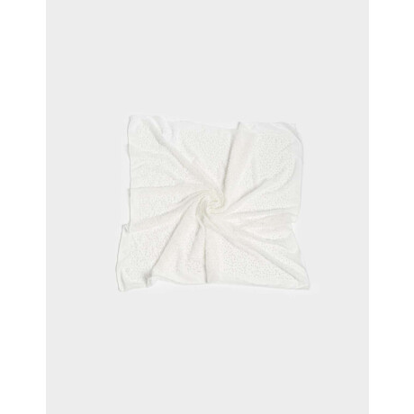 Pañuelo Beads Blanco Crudo