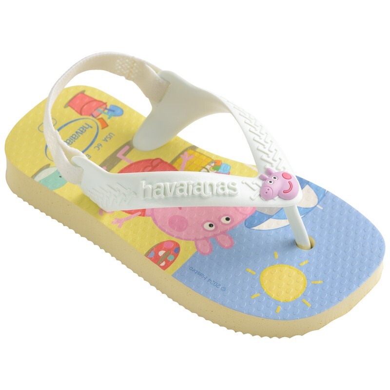 Ojotas Havaianas Baby Peppa Pig Beige