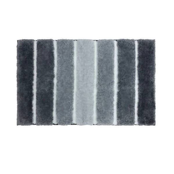 Alfombra líneas gris