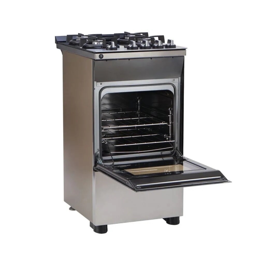 Cocina 4 hornallas clear tech acero inoxidable Cocina 4 hornallas clear tech acero inoxidable