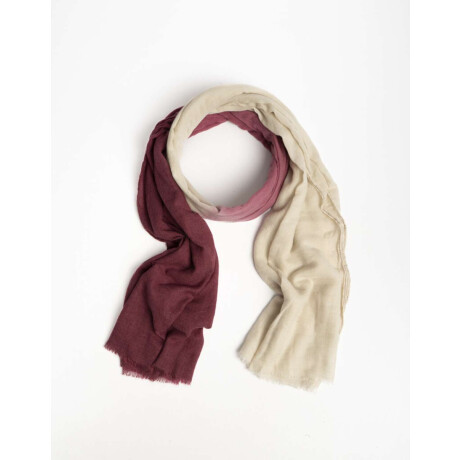 Pashminas Combinacion Bicolor