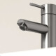 LAVATORIO MONOCOMANDO SATINADO-CEPILLADO VISEU GRIS-BRUSHED NICKEL