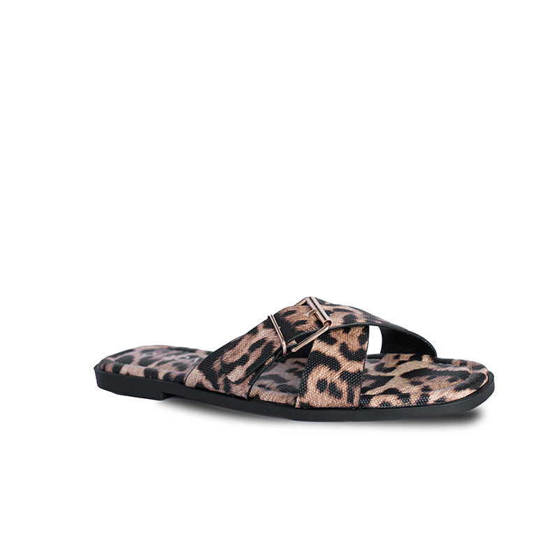 Sandalia de dama Osada LEOPARD
