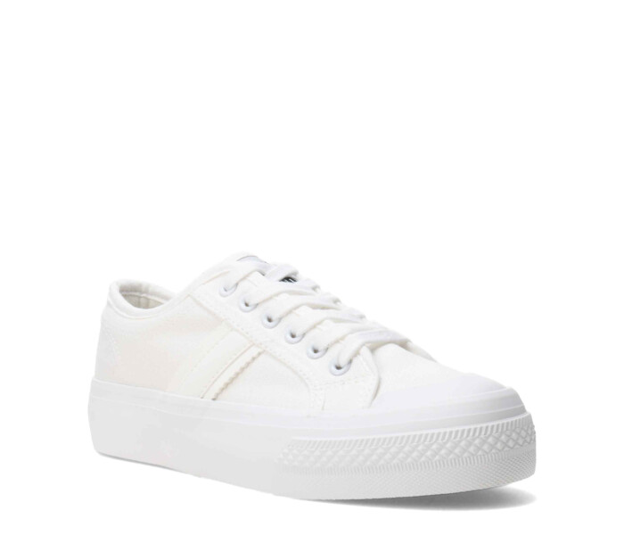 Championes de Mujer Miss Carol Dilon De Lona Blanco