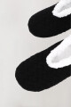 Pantumedias con antideslizante Negro