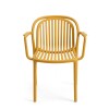 SILLA PLAST REJILLA MOSTAZA P/JARDIN Unica