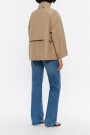 GABARDINA LÍNEA A CORTA Camel