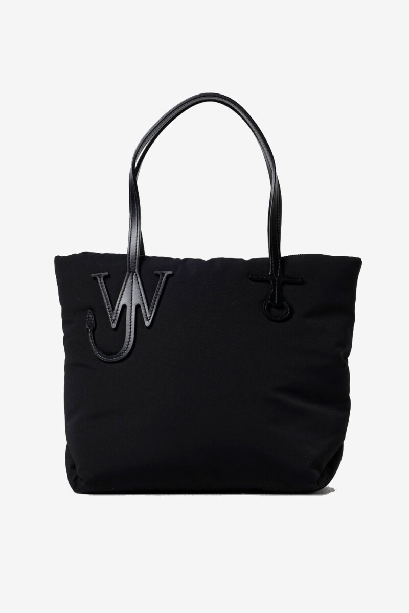 BOLSO SMALL PUFFY ANCHOR TOTE Negro