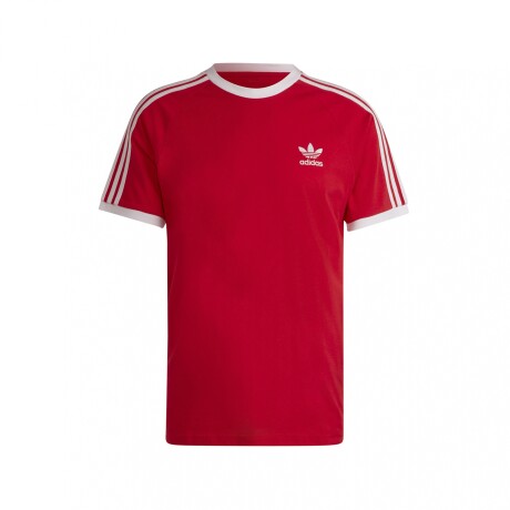 REMERA adidas ADICOLOR CLASSICS 3 FRANJAS Red & White