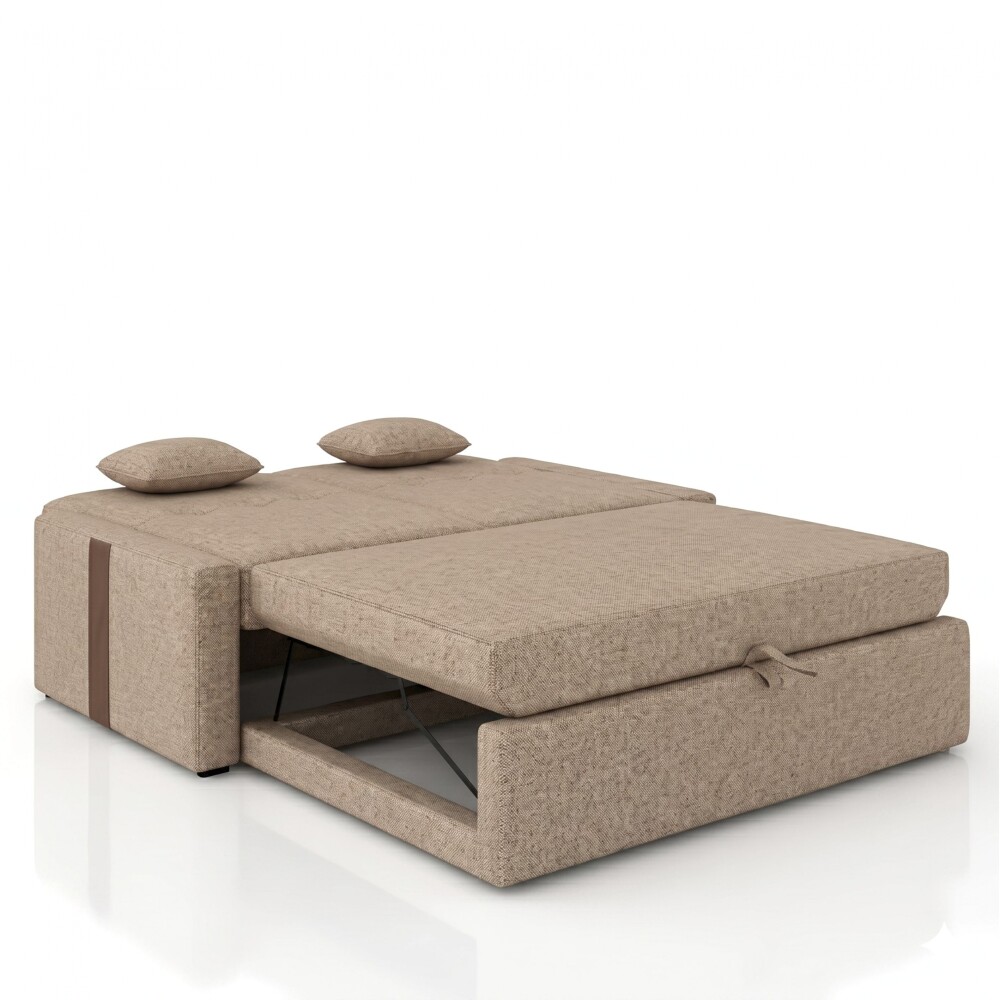 Sofa Cama Charlotte Marrón Claro