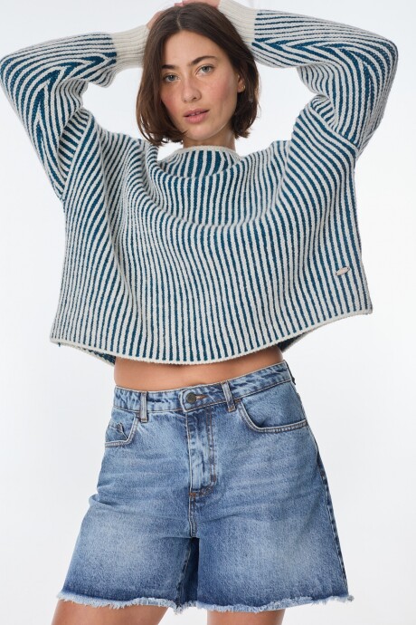 Sweater Astral Crudo/Petroleo