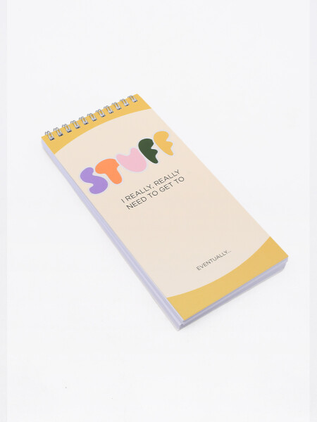 LIBRETA DE NOTAS BEIGE