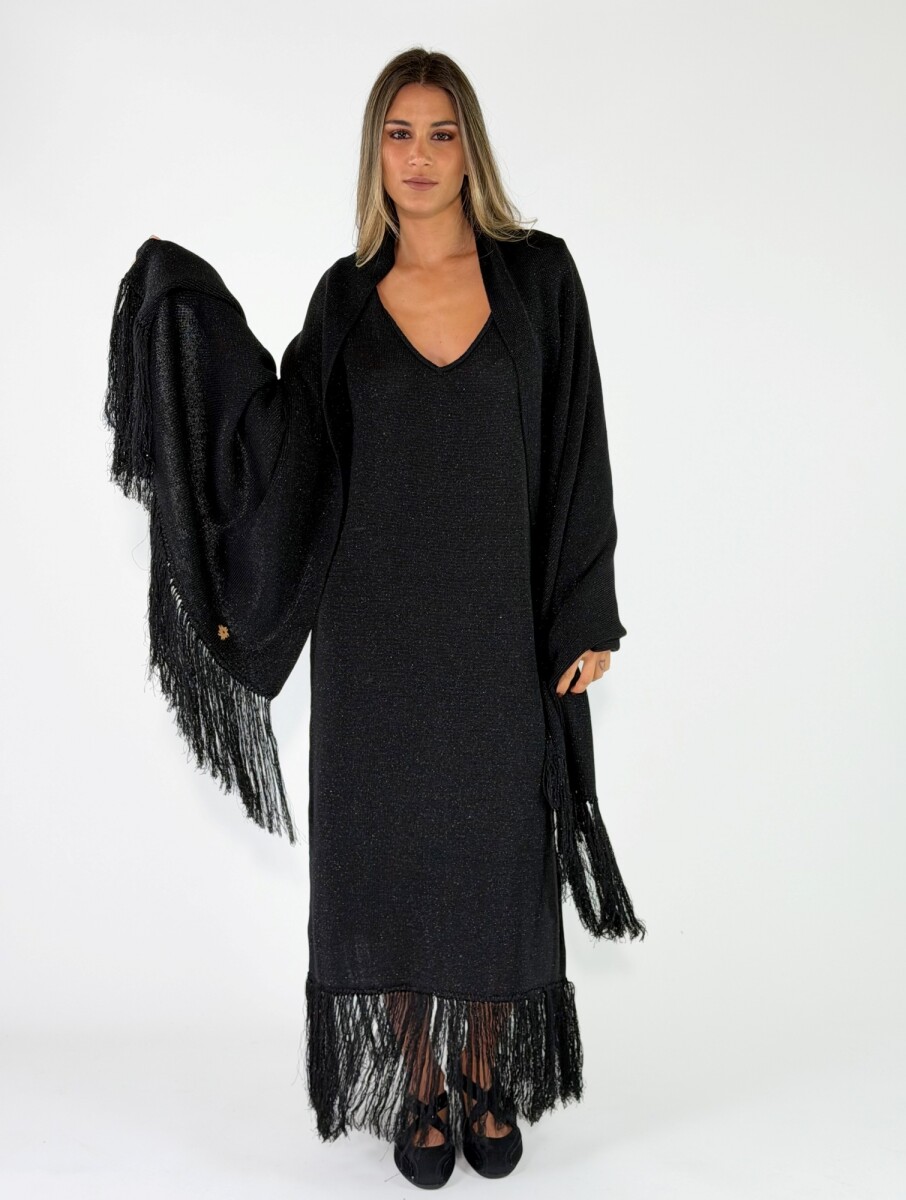 PASHMINA LUMINA - NEGRO 