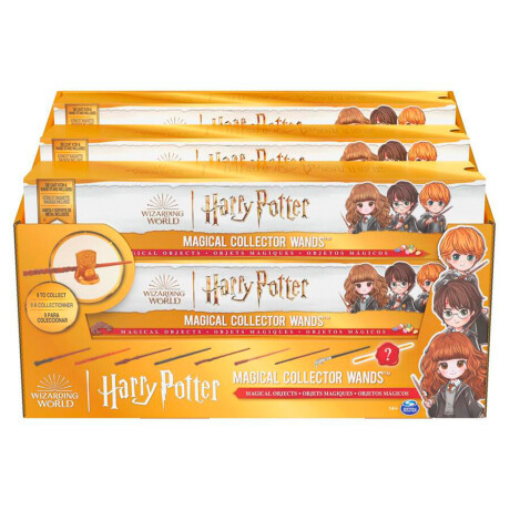 Varita Mágica Harry Potter 30cm Con Base Original Luna