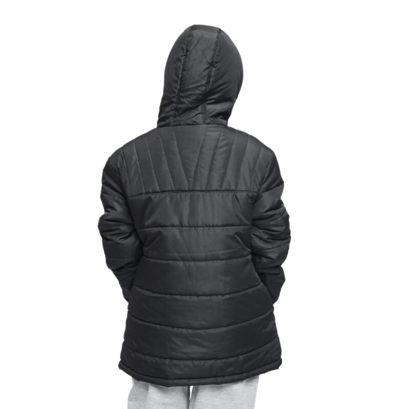 Parka Infantil Umbro New Classic Kids Negro - Blanco