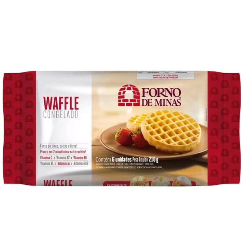WAFFLES X 6 FORNO DI MINAS WAFFLES X 6 FORNO DI MINAS