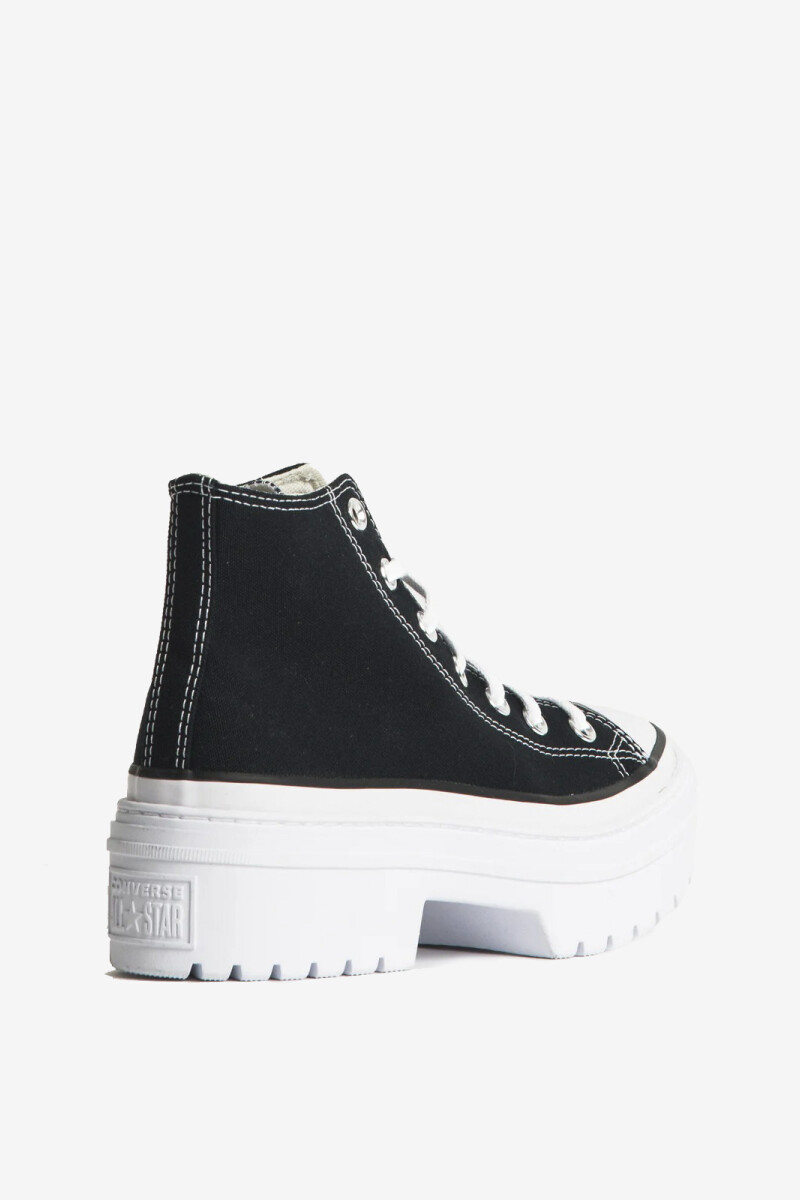 CTAS LUGGED HEEL HI Negro