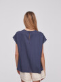 Blusa Sater Azul Piedra