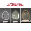 ESPEJO IRREGULAR CON LUZ LED 60 X 80 CM - E103 ESPEJO IRREGULAR CON LUZ LED 60 X 80 CM - E103