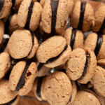 Amaretti relleno de Chocolate