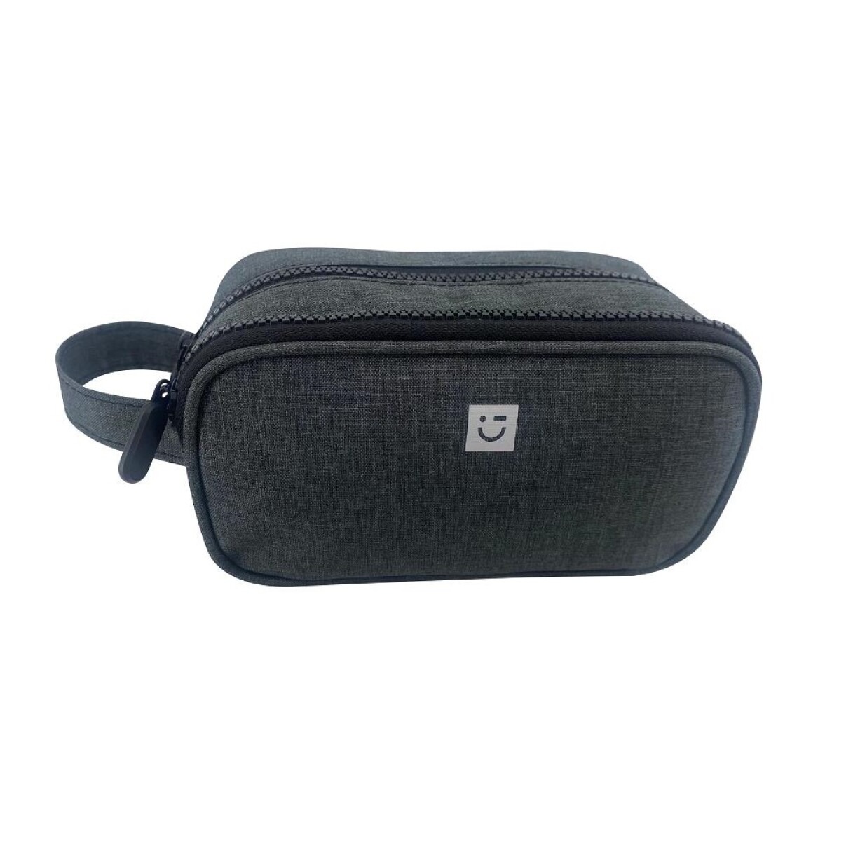 Cartuchera asa lateral - negro 