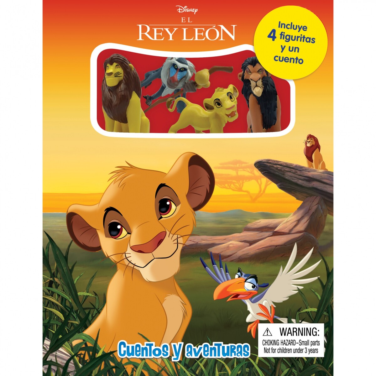 Libro Cuentos Y Aventuras Rey León 