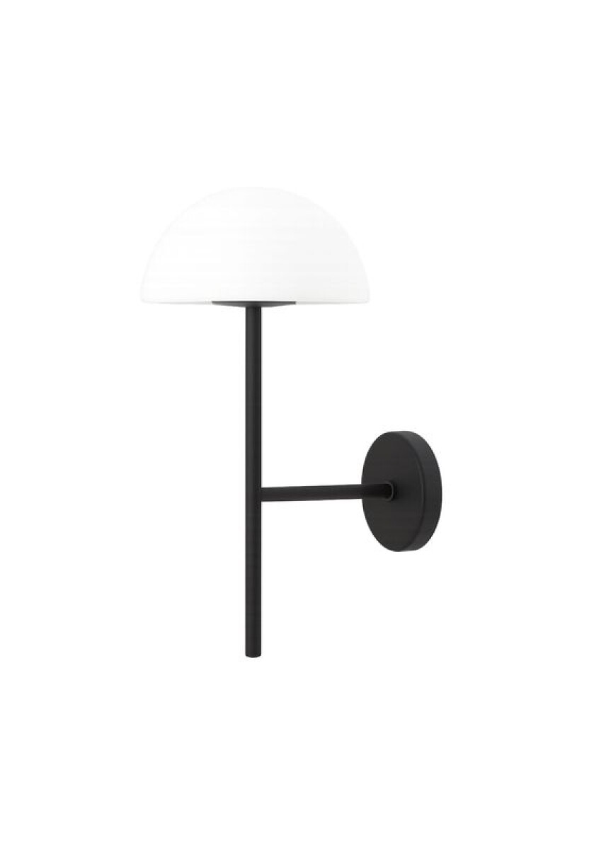 APLIQUE TOCHEIRO MEDIA ESFERA 1L G9 D20CM 