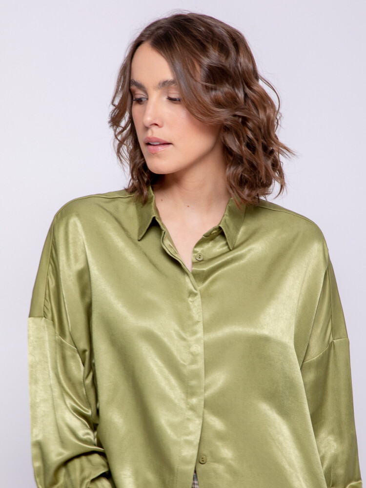 CAMISA MELISSA Verde Musgo