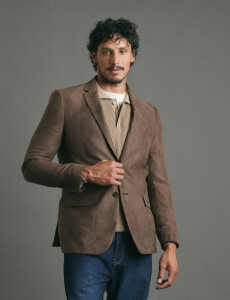 110600 SACO HARRINGTON LABEL Marron