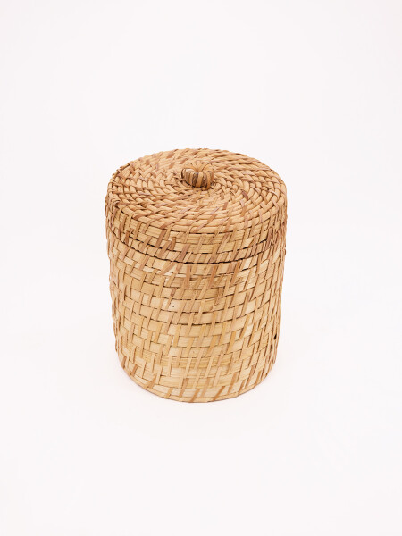 HIELERA TEJIDA CON PINZA NATURAL